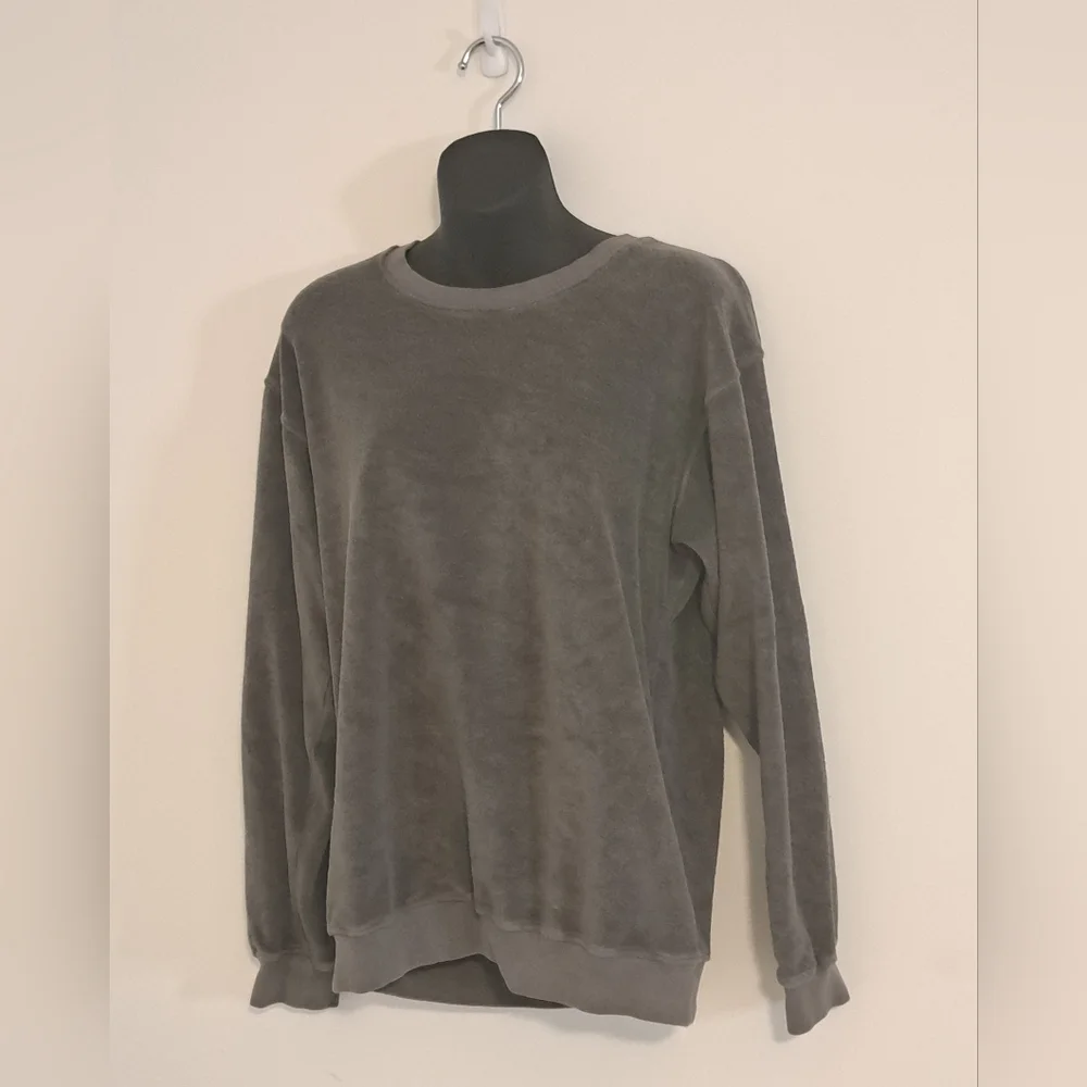 Sub_Urban Riot Men's Grey Crewneck Long Sleeve Cotton Blend Sweater Size Small